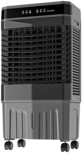 GENERIC Refroidisseur D'air évaporatif Portable, Réservoir De 50L, Télécommande, Minuterie 12H, Faible Bruit, Oscillation De 120 °, Efficacité énergétique Pour La Chambre à Coucher, Bureau, Camping-Car