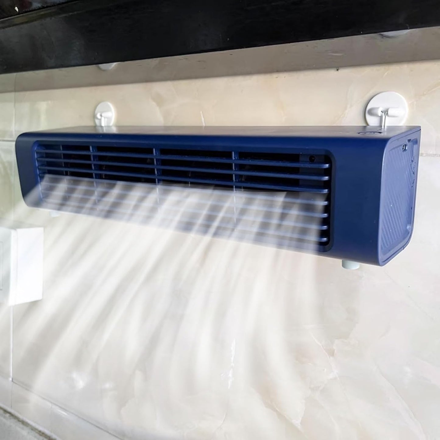 Ventilateur Portable Sans Lame Avec Télécommande, Circulateur D'air à 3 Vitesses Pour Le Bureau, Support Mural Ou Support, Refroidissement Silencieux Pour Le Dortoir De Bureau De Chambre, Pas De Fenêt