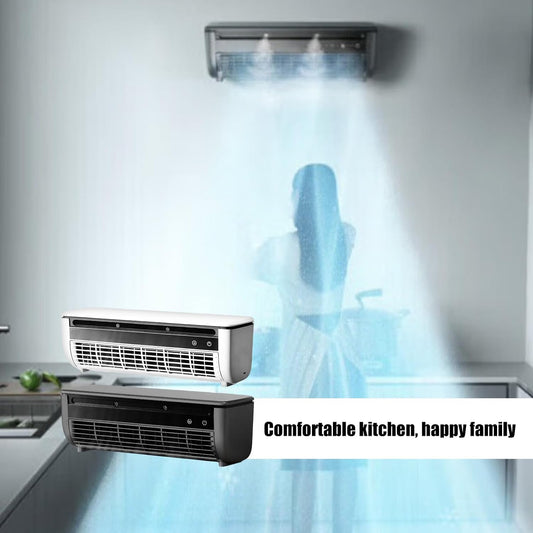Climatiseur Mu-ral Sans Évacuation, Climatiseur Sans Conduit, Ventilateur Mu-ral Silencieux, Climatiseurs Muraux Portables Avec Télécommande, 3 Vitesses