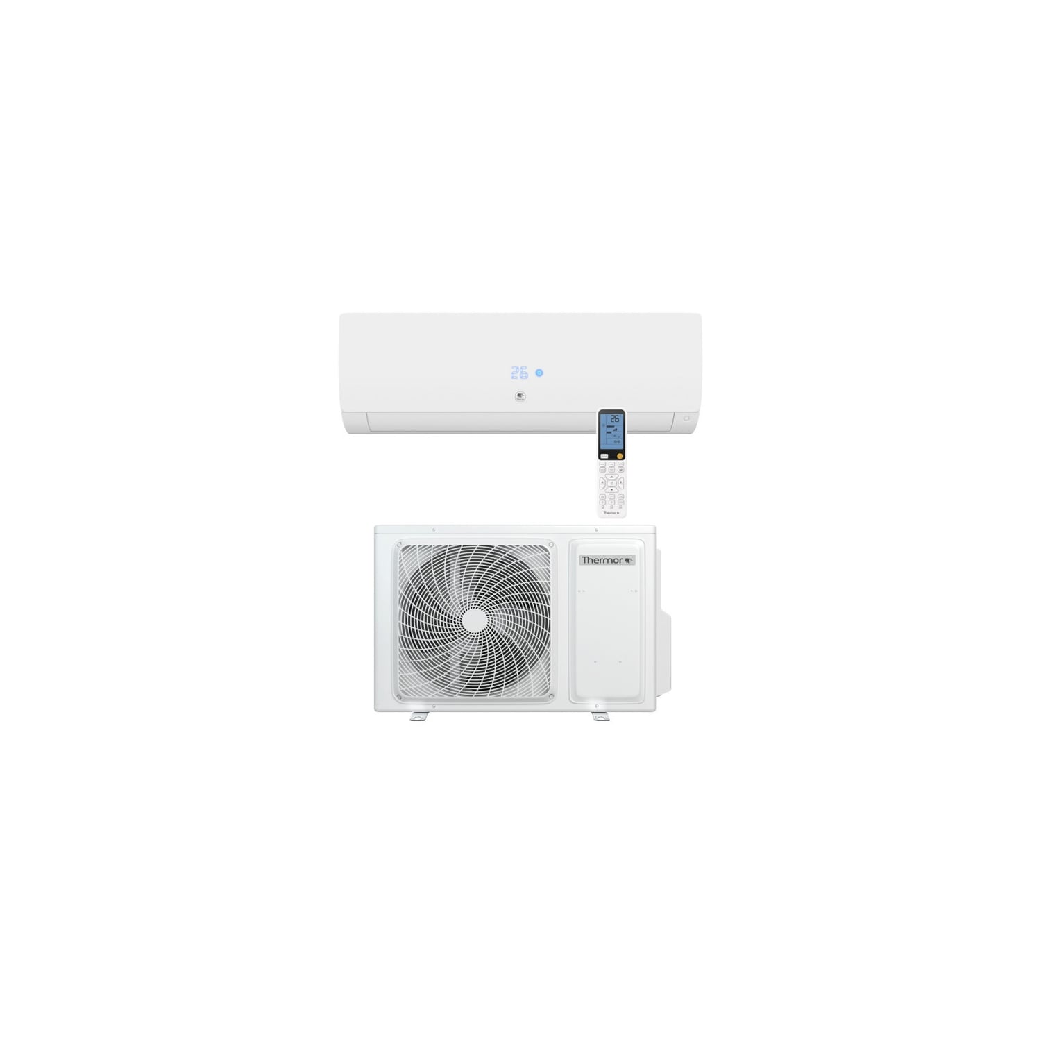  Climatisation Unité Extérieure 5.2 Kw Et Unité Intérieure Blanche Nagano - Thermor