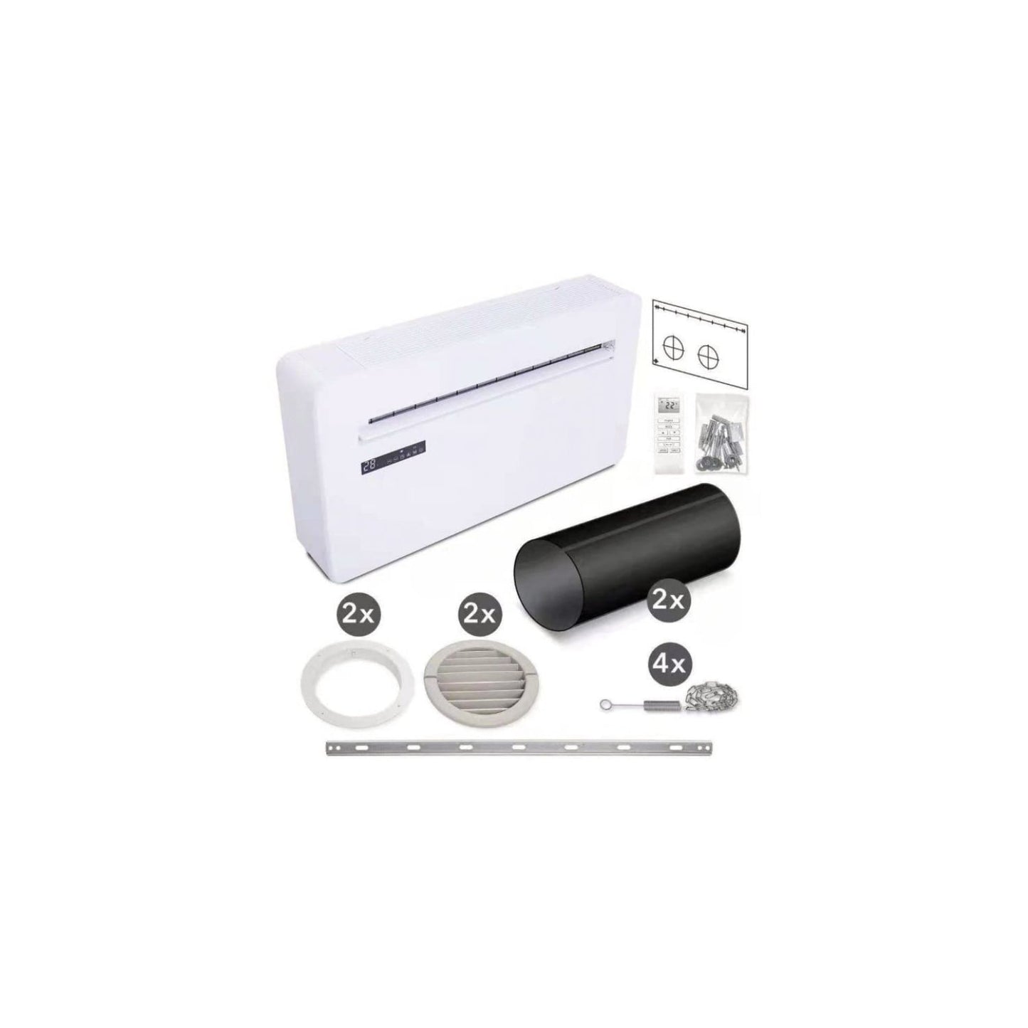  Climatiseur Monobloc Mural Wifi Réversible 2kw - Axelair - Cmm2001