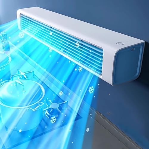 GENERIC 2026 Nouveau Modèle Refroidisseur D'air, Unité De Refroidissement Portable Avec Télécommande Et 3 Vitesses.Conception Sans Lame Pour Bureau De Chambre.Ventilateur De Bureau Oscillant Silencieux Pour U