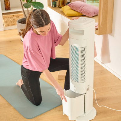  Rafraîchisseur D'air 45 W Avec 6 Vitesses Et Réservoir 5 L Oscillation 60°