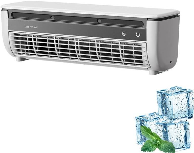 GENERIC Refroidisseur à Courant Alternatif Thermoélectrique Portable, Unité De Merle Murale De 20W Avec Mode Silencieux, économiseur D'espace Compact Pour Le Bureau De Chambre à Coucher, Dispositif De Refroid