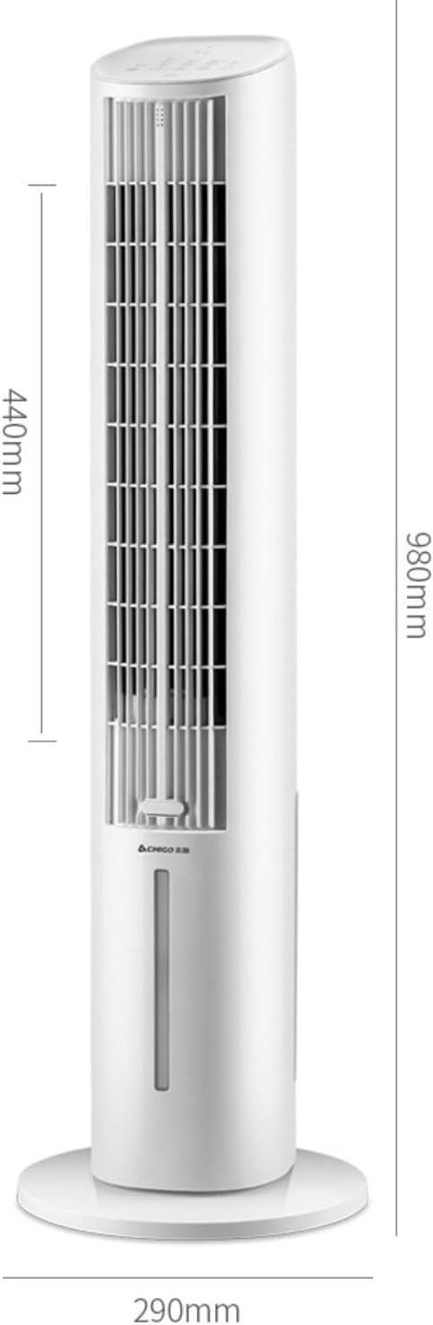 GENERIC Refroidisseur D'air évaporatif De 4L Avec Télécommande, Ventilateur De Tour De Refroidissement 3 En 1.Unité De Climatisation Portable 65W.70° Oscillant, Calme Pour Chambre, Bureau.Épargnant D'énergie