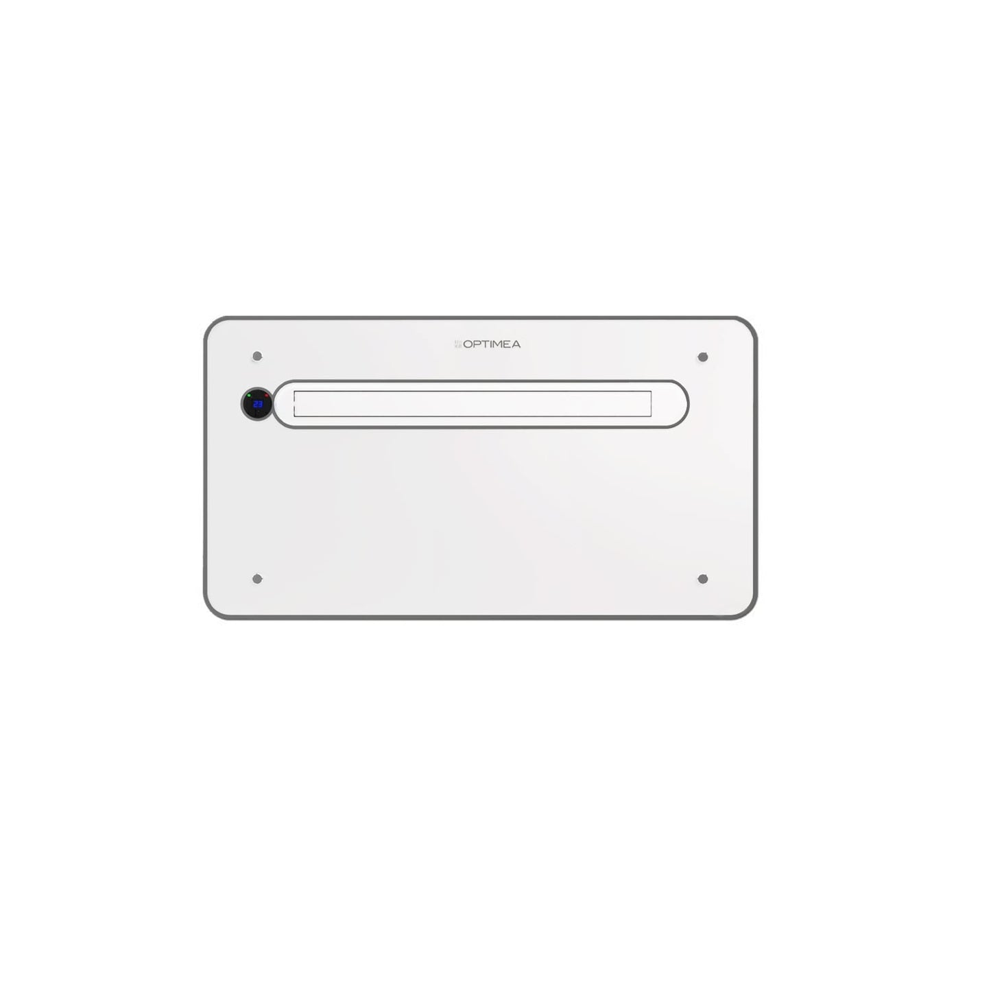  OPTIMEA OAC-270-SDIN Climatiseur Fixe Monobloc Réversible, Froid : 2590W/Chaud : 2320W +1500W (résistance), WiFi