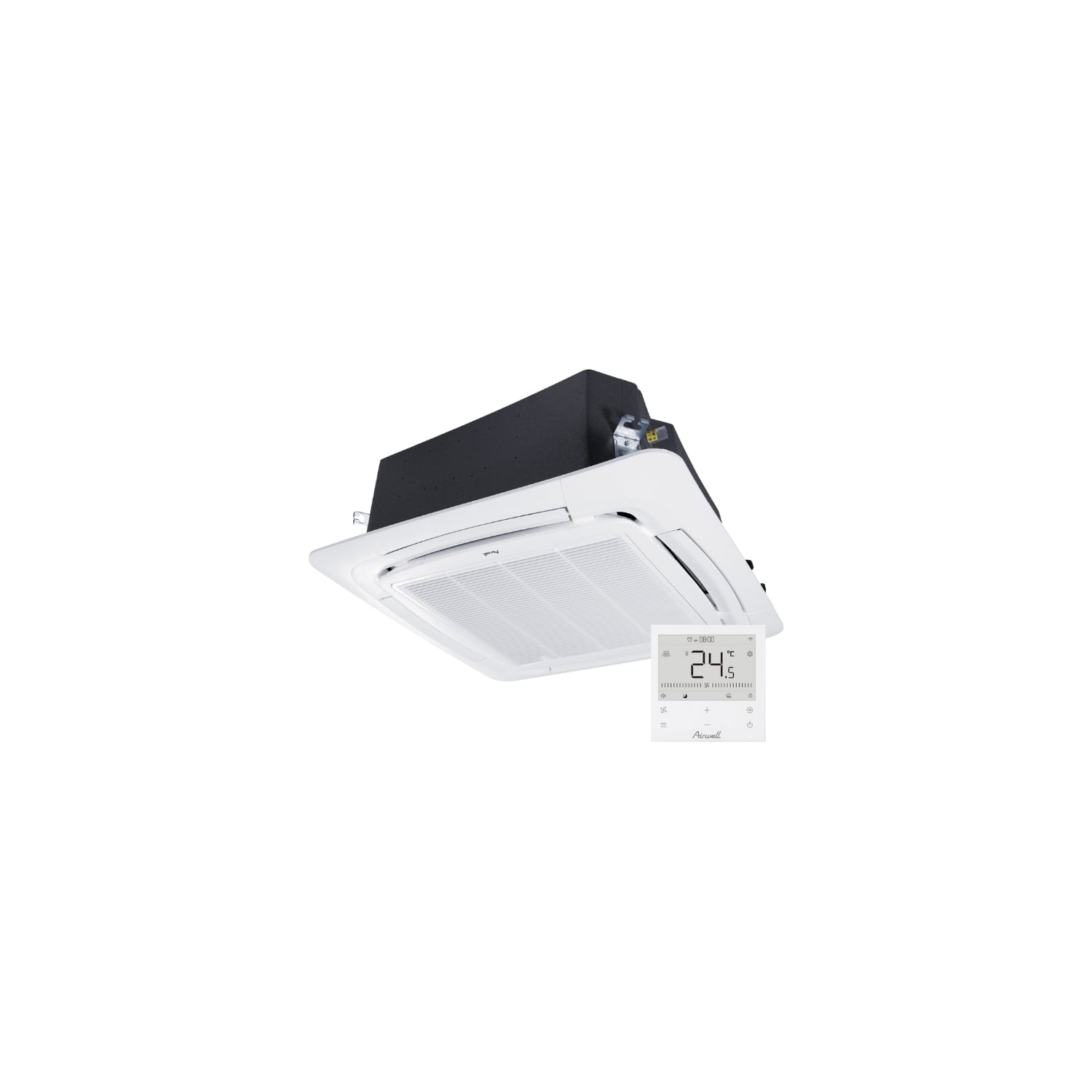  Unité Intérieure Drv Réversible Cassette 360 900x900 Cvta 3.5 Kw Monophasé - Airwell - 7vf040009