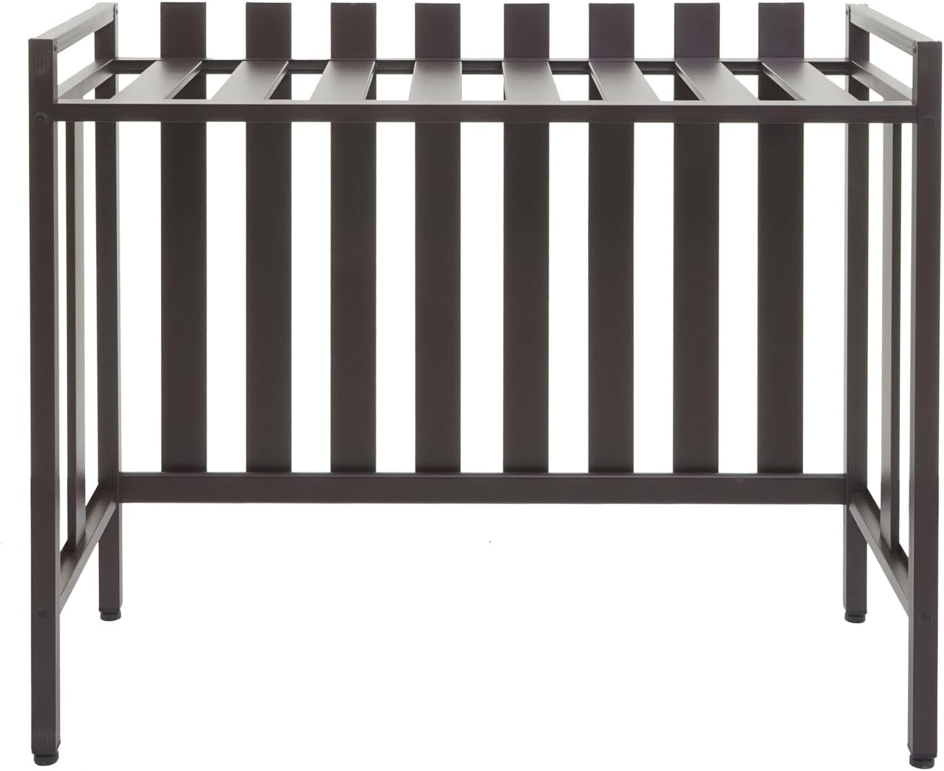  Mendler Cache Pour Climatiseur/Pompe à Chaleur HWC-K58 Métal 80x90x39cm Marron