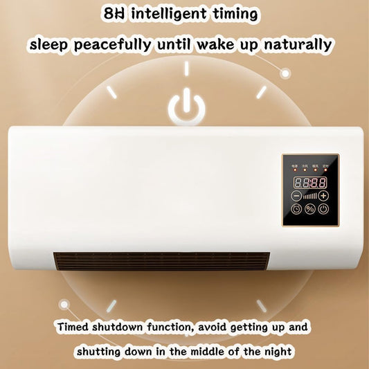  Mini Climatiseur Portable Avec Télécommande - Unité De Refroidissement/Chaleur Mural Pour Le Bureau De Salon De La Chambre à Coucher
