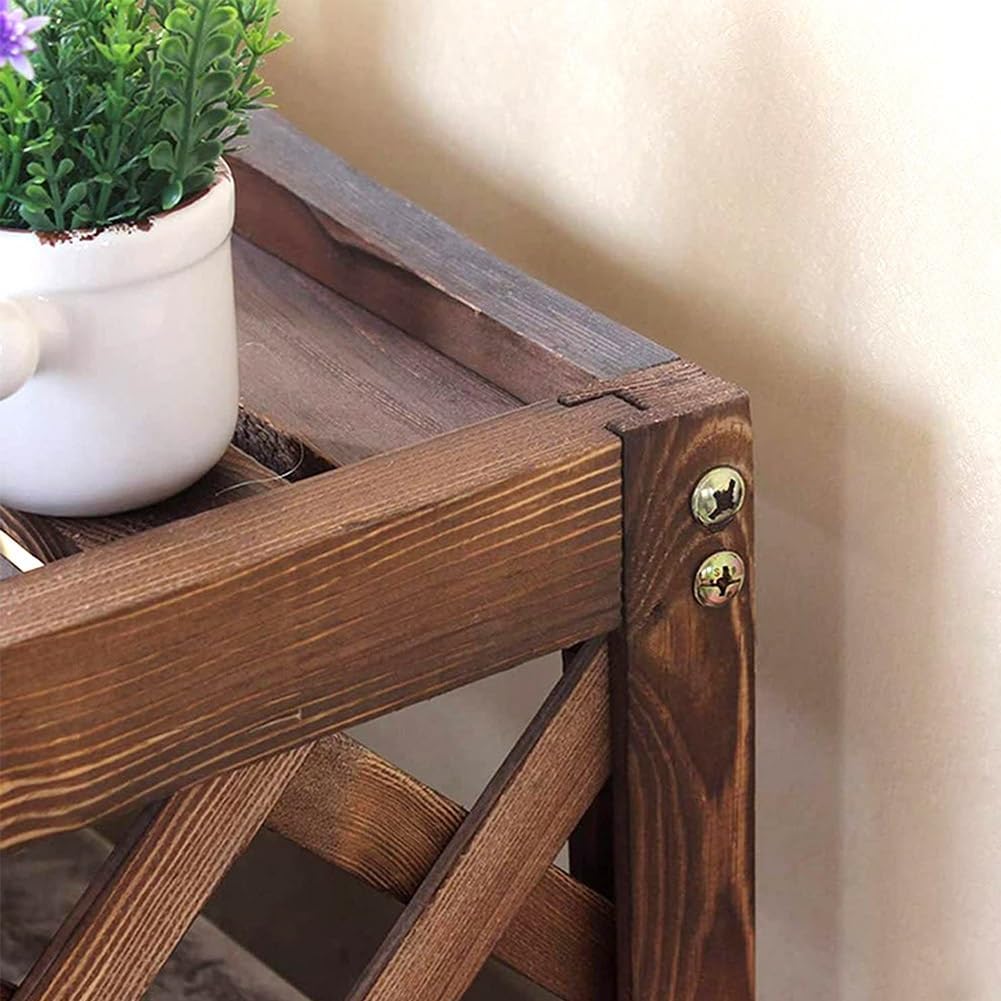 GENERIC Housse De Protection Décorative Imperméable Pour Climatiseur Extérieur, En Bois Massif, Anti-corrosion, Dimensions : 120 X 57 X 100 Cm (L X L X H), Housse Résistante Aux Intempéries