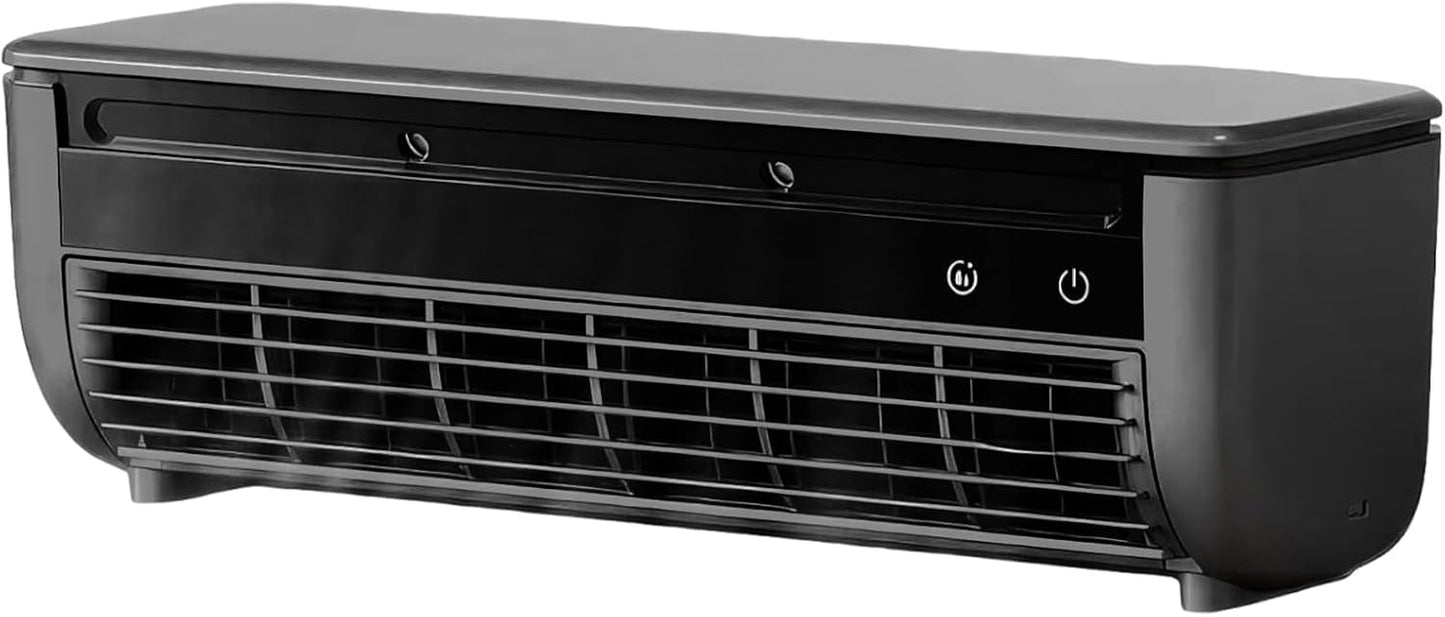  Climatiseur Mu-ral Sans Évacuation, Climatiseur Sans Conduit, Ventilateur Mu-ral Silencieux, Climatiseurs Muraux Portables Avec Télécommande, 3 Vitesses