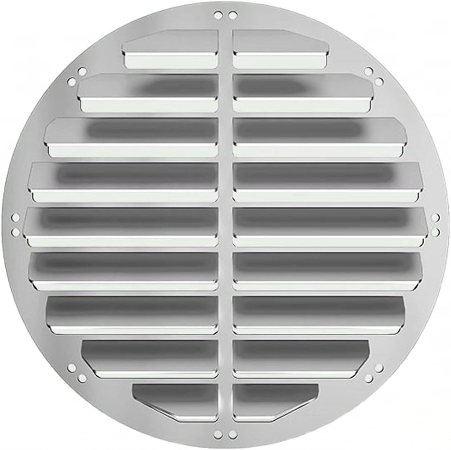  Vent DéFlecteur D'Obturateur En Acier Inoxydable,Couvercle De Guide De Vent De Déflecteur Anti-soufflage Direct,Anti-soufflage,Ventilation,pour Condenseur De Pompe à Chaleur