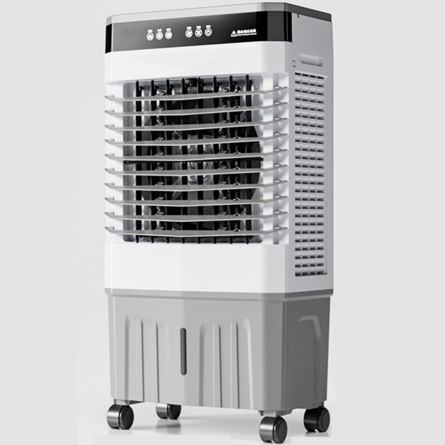 GENERIC Refroidisseur D'évaporation Portable Avec Oscillation, Minuterie 12H, Arrêt Automatique, Grand Réservoir D'eau Pour Le Refroidissement Efficace De Camping à Domicile