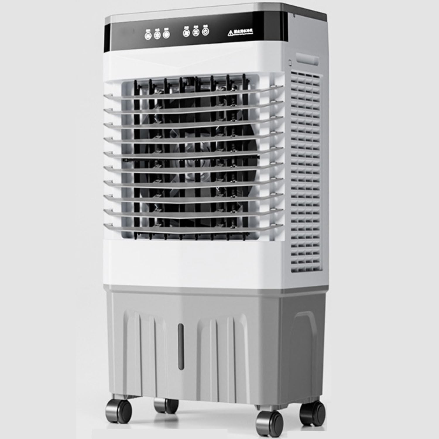 GENERIC Refroidisseur D'évaporation Portable Avec Oscillation, Minuterie 12H, Arrêt Automatique, Grand Réservoir D'eau Pour Le Refroidissement Efficace De Camping à Domicile