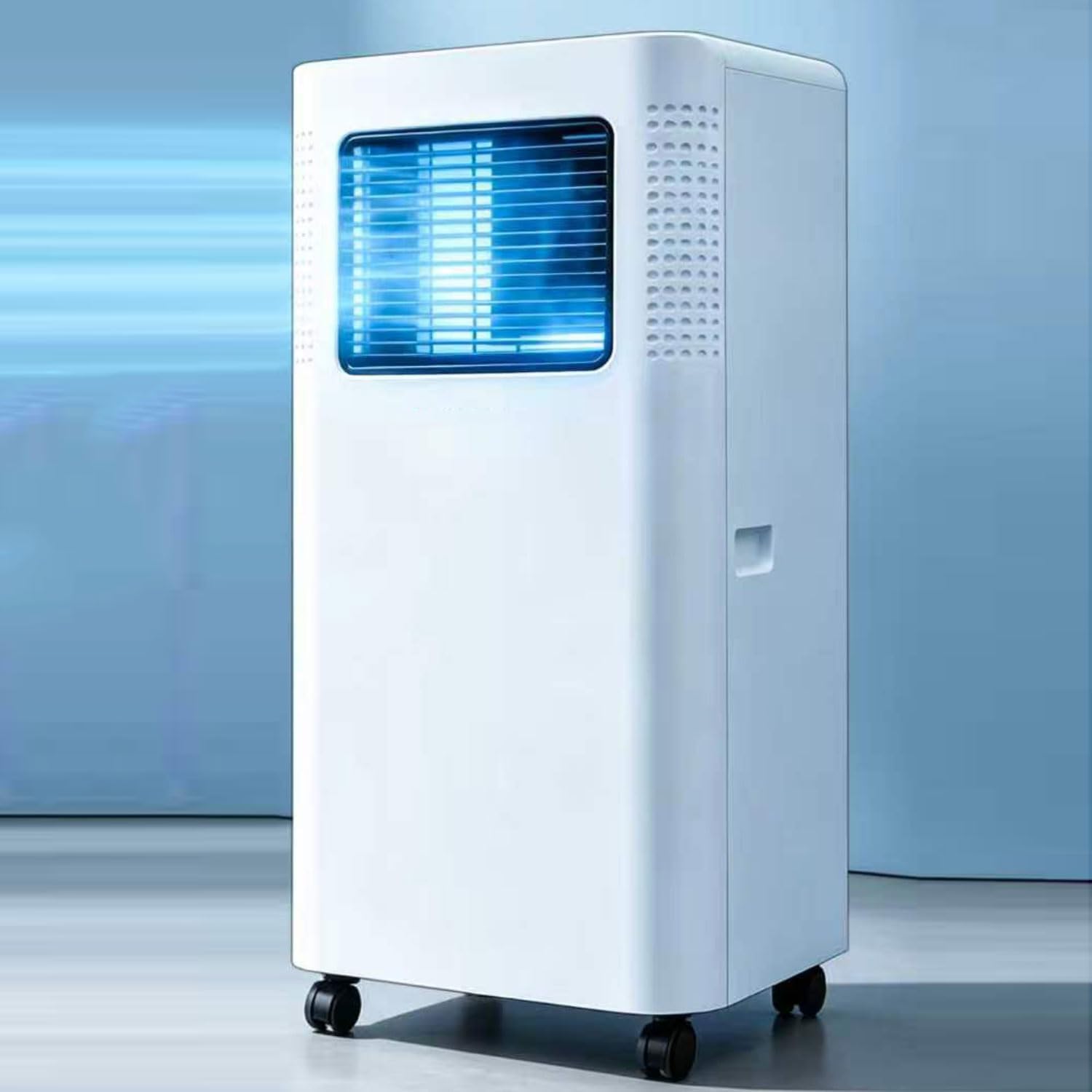  Le Climatiseur Portable Refroidit Jusqu'à 300 Sq.Ft, Chambre Alternative Intelligente Silencieuse Avec Le Mode De Sommeil De Ventilateur Cool Dehumidify, Télécommande, 24H Minuterie Pour Chambre à Cou