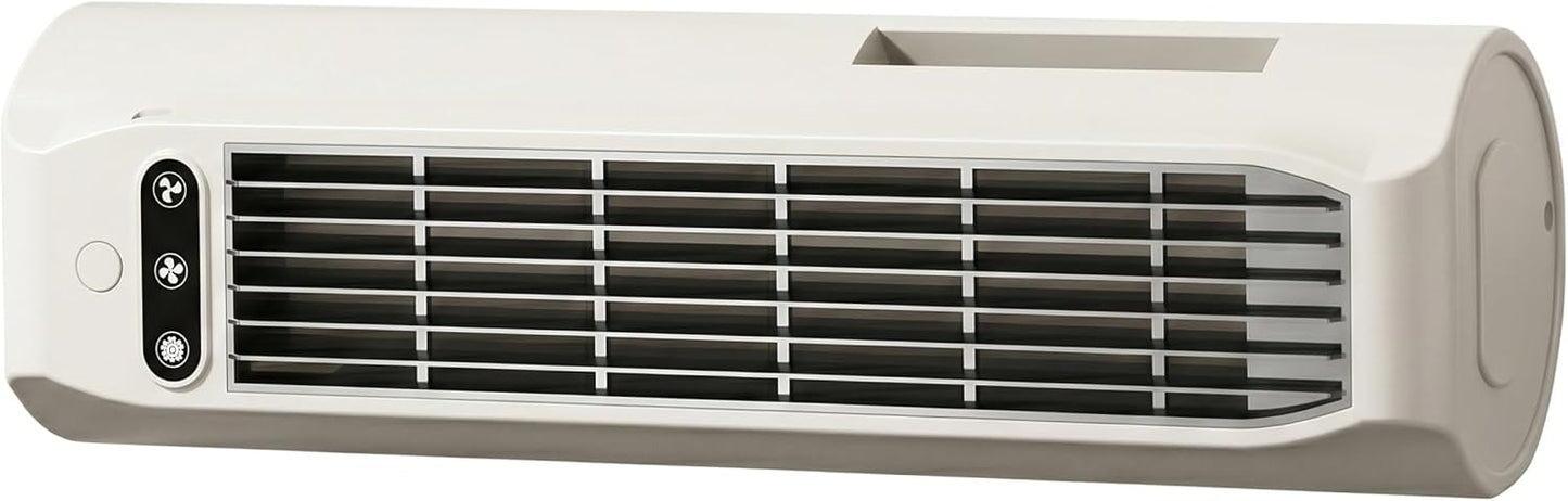  Mini Climatiseur Portable, Ventilateur De Climatiseur 3 Vitesses, Ventilateur De Refroidissement Sur Pied/Mural/Bureau, Rechargeable Par USB Pour La Maison/Bureau/dortoir/Camping-Car, Bla