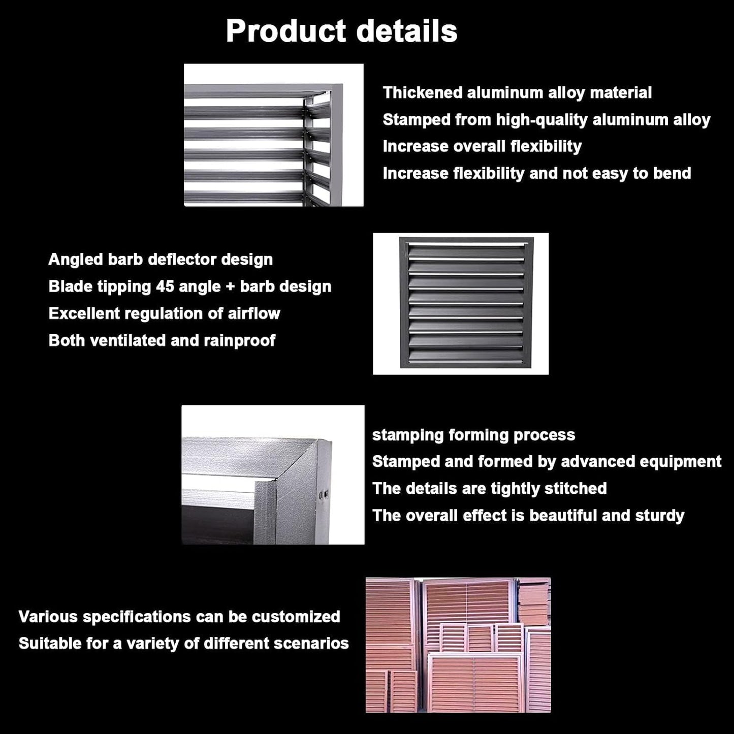 GENERIC Housse De Protection Imperméable Pour Climatiseur Extérieur, Pompe à Chaleur, Aluminium Composite, Protection Mobile Pour Unité AC, Gris, 110 X 60 X 80 Cm (4 Côtés)