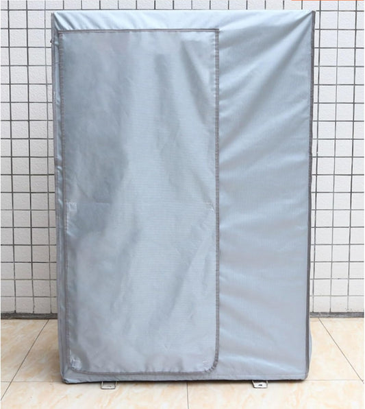  UTOYA Couvercle Du Climatiseur For L'extérieur, Couvercle Étanche, 600D Tissu D'Oxford Housse De Protection For 4-5-6-10P Mini Pompe À Chaleur Divisée Condenseur Compresseur (Color : Gray, Size : L9