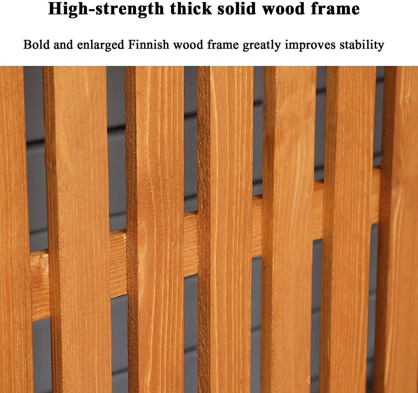 GENERIC Bâche De Protection Robuste Pour Climatiseur Extérieur - Pour L'intimité Et L'esthétique - Blanc - Taille De L'insert - Couverture En Bois Pour Climatisation - Pour Une Utilisation En Extérieur -