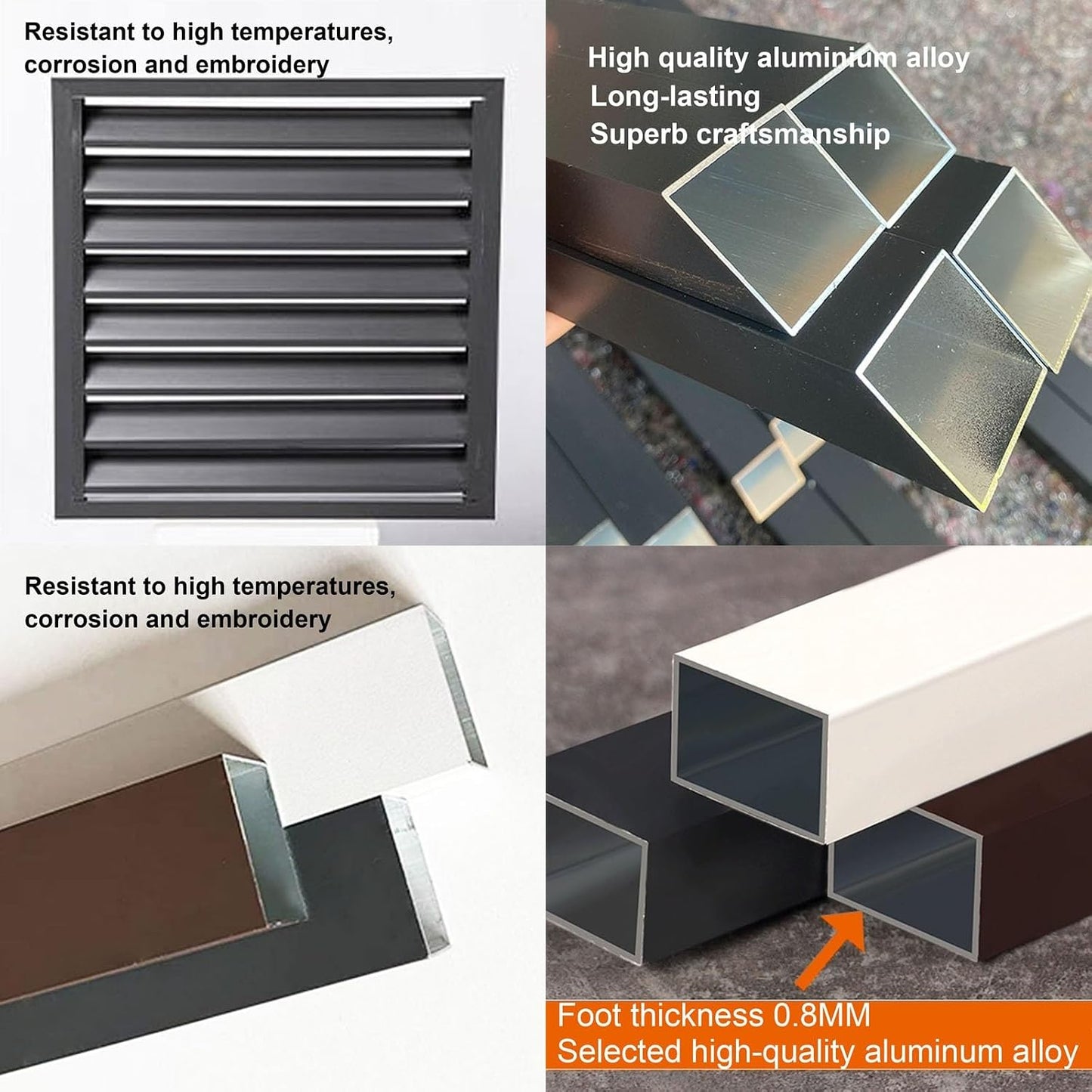  Housse En Aluminium Pour Climatiseurs MiniSplit Et Pompes à Chaleur Protection Extérieure Résistante Au Vol Et Aux Intempéries Compatible Avec Toutes Les Unités Standard