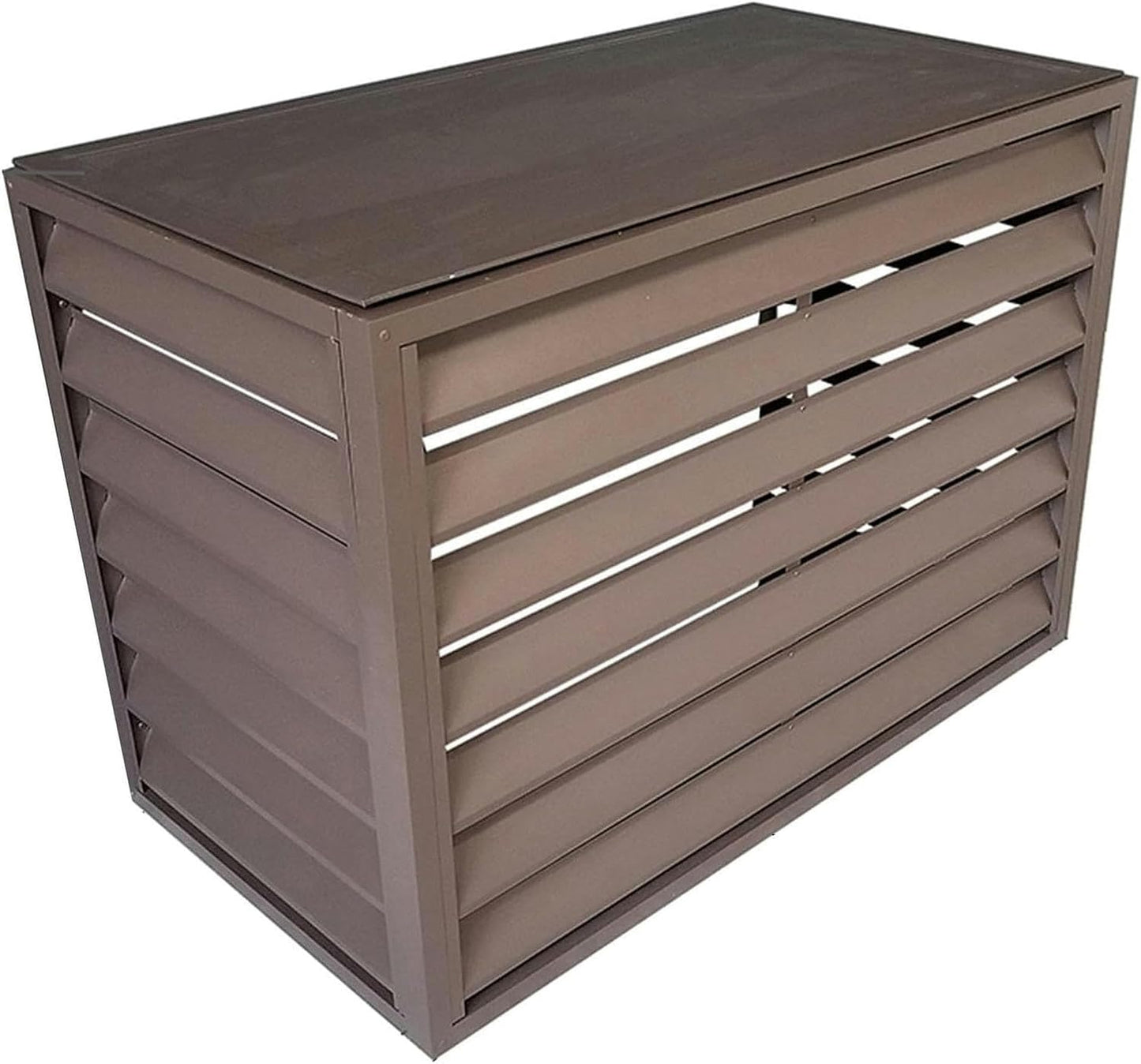  Housse Antivol Robuste En Aluminium Pour Climatiseur, Mini Climatiseur Extérieur, Réduction Du Bruit, Ion Résistant Aux Intempéries Pour Climatiseurs