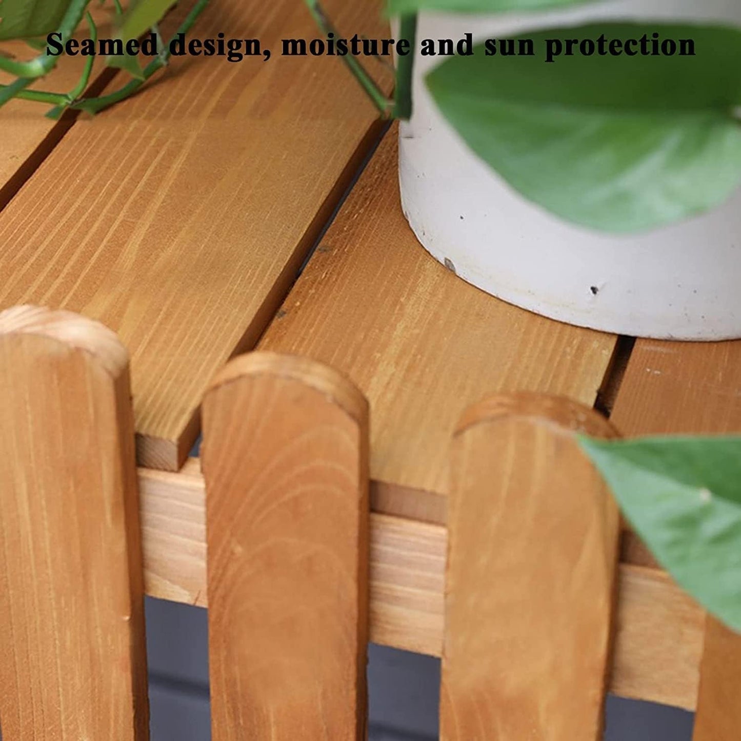  Clôture De Climatiseur Extérieur En Bois Robuste Pour Protection De L'intimité Et De La Protection Extérieures, Gris (taille RT)