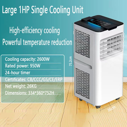  Unité De Climatisation Portable Avec Ventilateur, Déshumidificateur Et Télécommande, Refroidit Jusqu'à 350 Sq.Ft, Kit D'installation De Fenêtre Complet, Idéal Pour La Chambre à Coucher Et Le Bureau