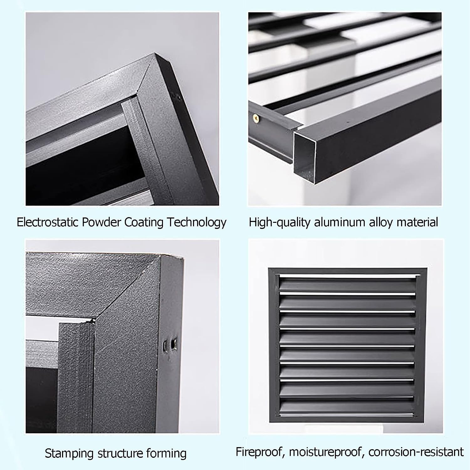 GENERIC Housse De Protection Pour Climatiseur Extérieur En Aluminium – Écran De Protection Toutes Saisons Pour Unités Extérieures, Clôture D'intimité, Protection Centrale Pour Climatisation Pour Intérieur Et