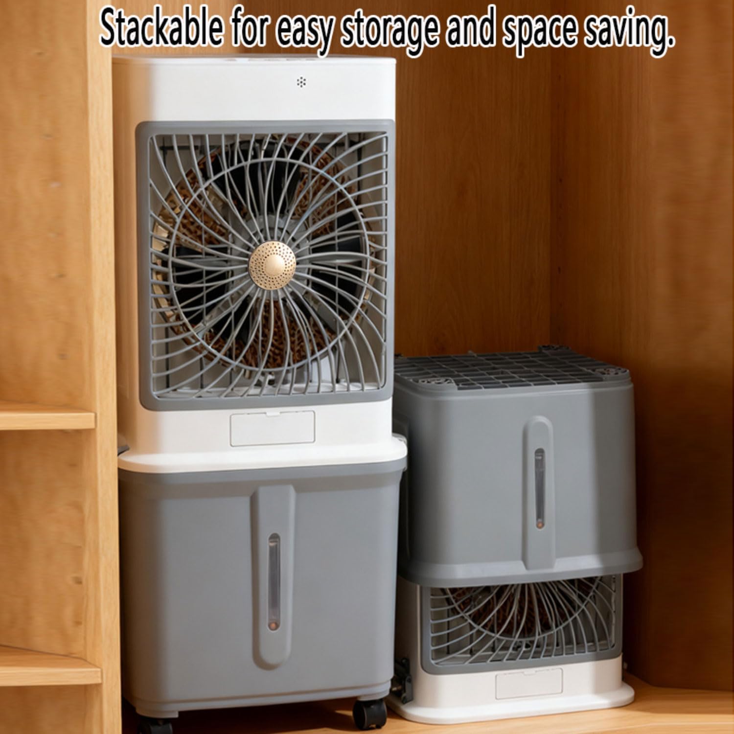 GENERIC Climatiseurs Portables Refroidisseur D'air évaporatif Refroidisseur D'air Portable Unité De Climatisation Pour Ventilateur De Refroidissement Sans Fenêtre De Chambre Qui Soufflent D'air Froid Avec 32L