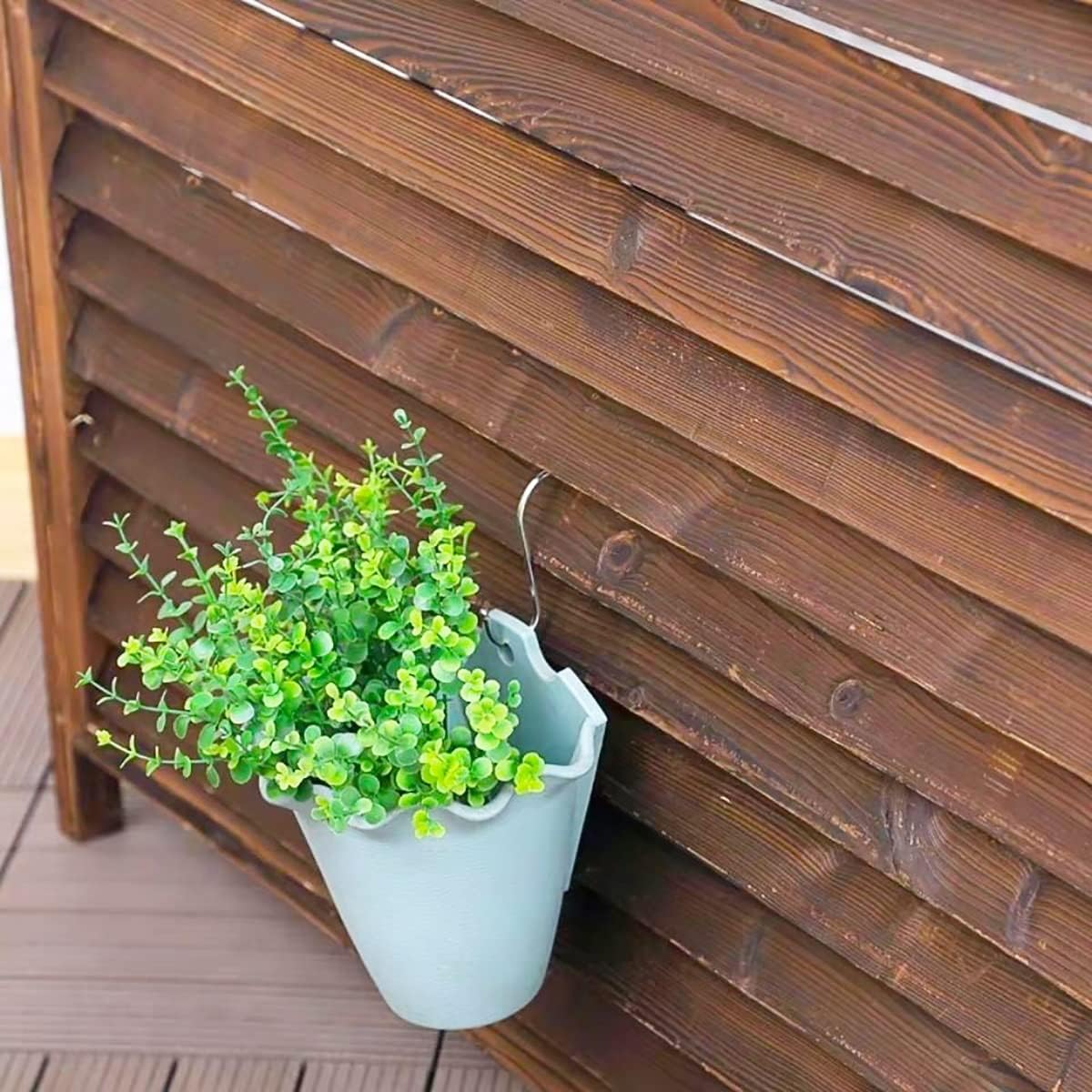  Clôture En Bois Massif Pour Climatisation, écran De Confidentialité Extérieur, Support Pour Climatiseur, Support Pour Fleurs, Grille De Protection Pour Séparation D'espace