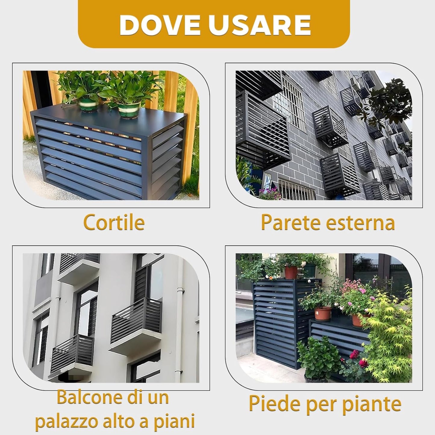 GENERIC Housse De Pompe à Chaleur Extérieure Et Climatiseur – Protection Imperméable Pour Unités 2-3P Compatible Avec L110W60H80 Résistant Aux Intempéries Et Aux UV Pour Toutes Les Saisons.