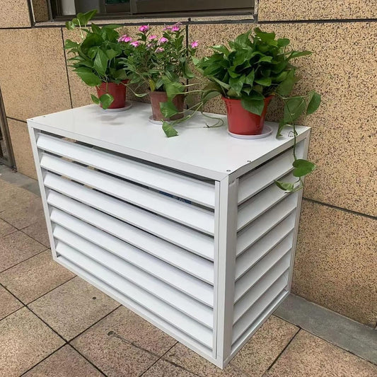 GENERIC Housse De Protection Pour Climatiseur Extérieur - Anti-vol - Protection Contre Les Intempéries - Protection Pour Unités De Climatisation