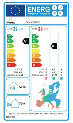 Qlima Climatisation Réversible "Q-excellence Premium" - Unité D'extérieure - 3200 W