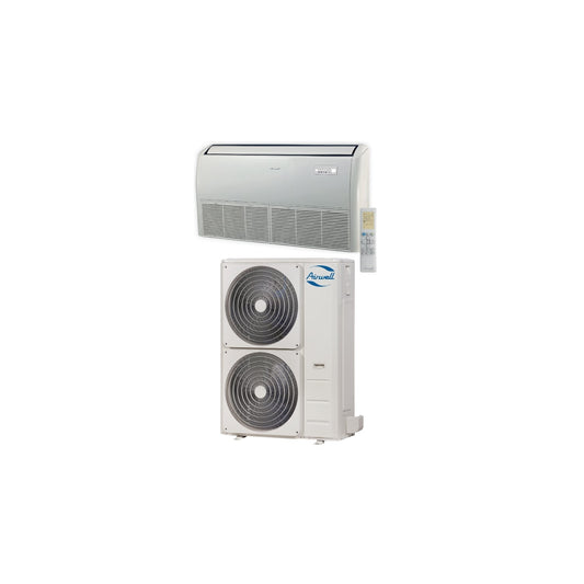  Climatisation Unité Extérieure Ydax Triphasée Et Unité Intérieure Allège Plafonnier Fdmx 14 Kw - Airwell