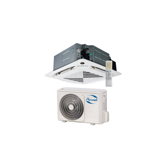  Climatisation Unité Extérieure Ydax Et Unité Intérieure Cassette 900 X 900 Cdmx 7 Kw - Airwell